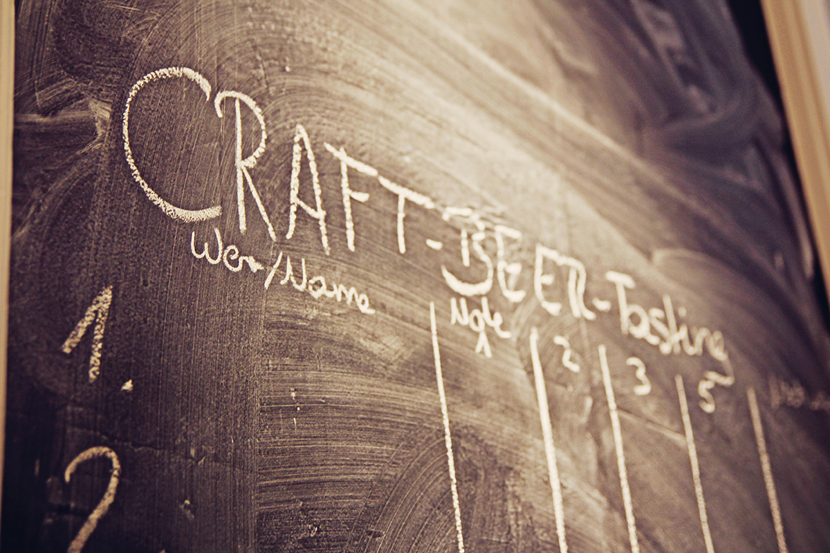 Craft Beer Tafel