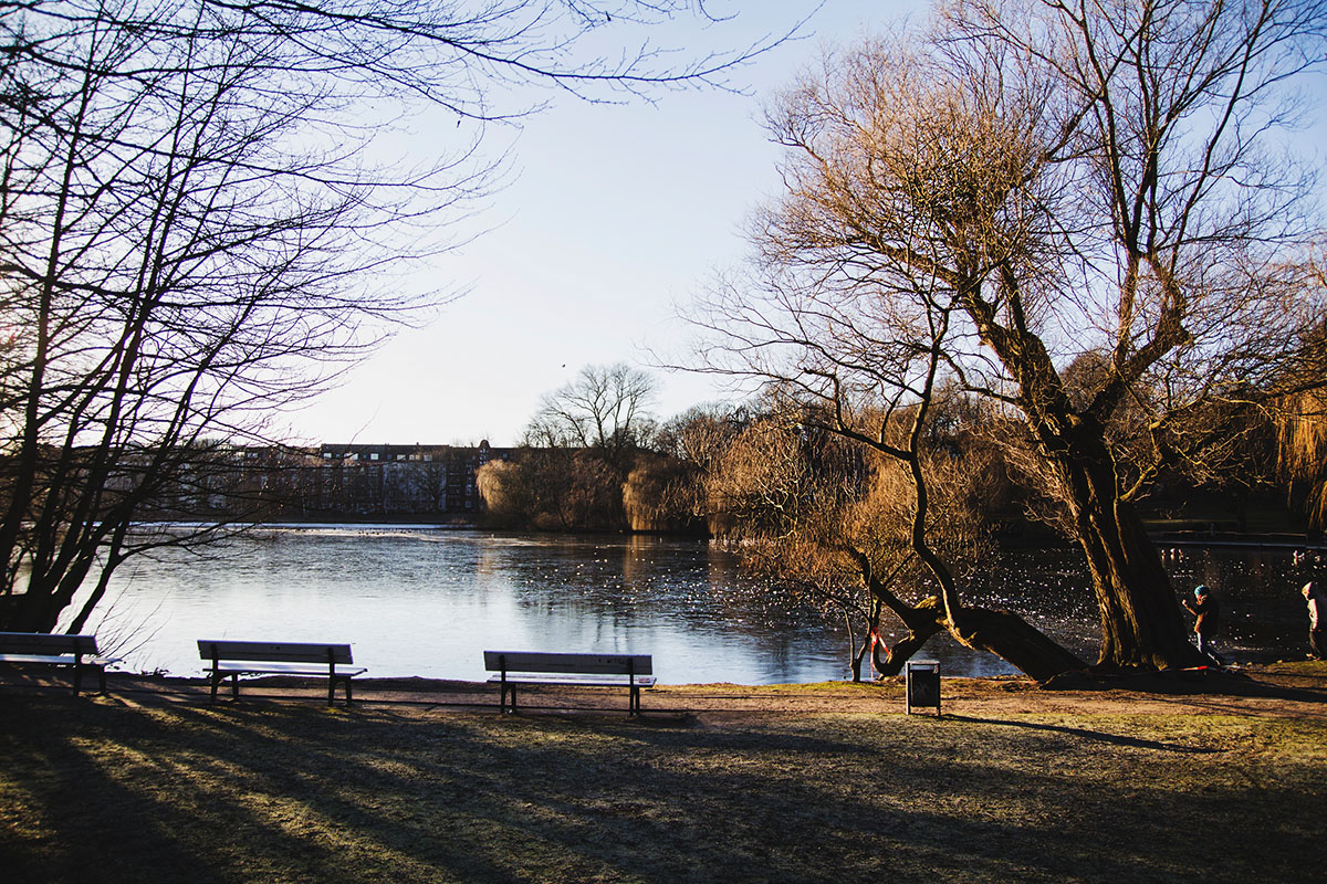 Ein Wintertag in Kiel: Spazieren an der Förde und im Schrevenpark, Kaffee trinken Café Hilda und heiße Schokolade selber machen