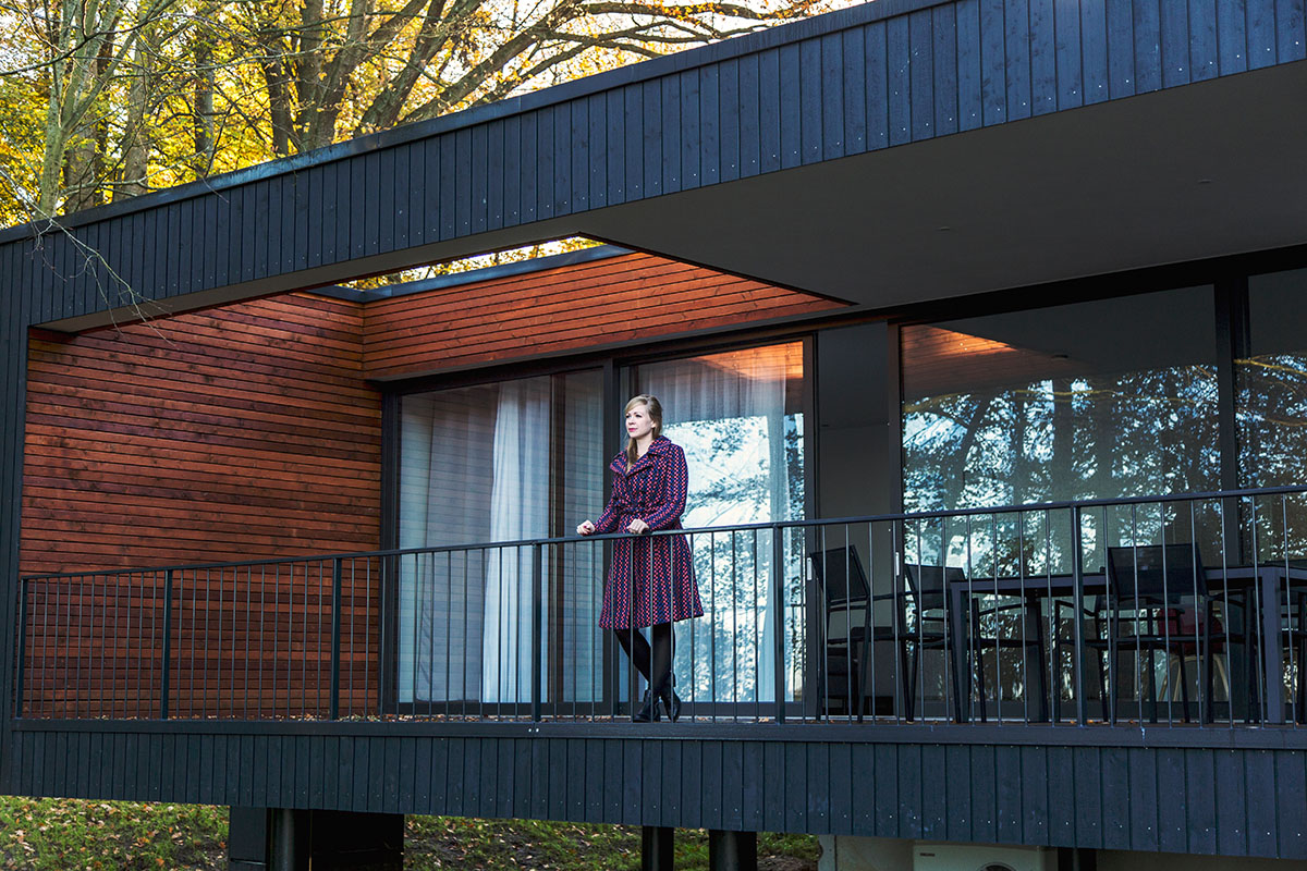 Urlaub in den Glueck in Sicht Lodges in Gluecksburg an der Ostsee