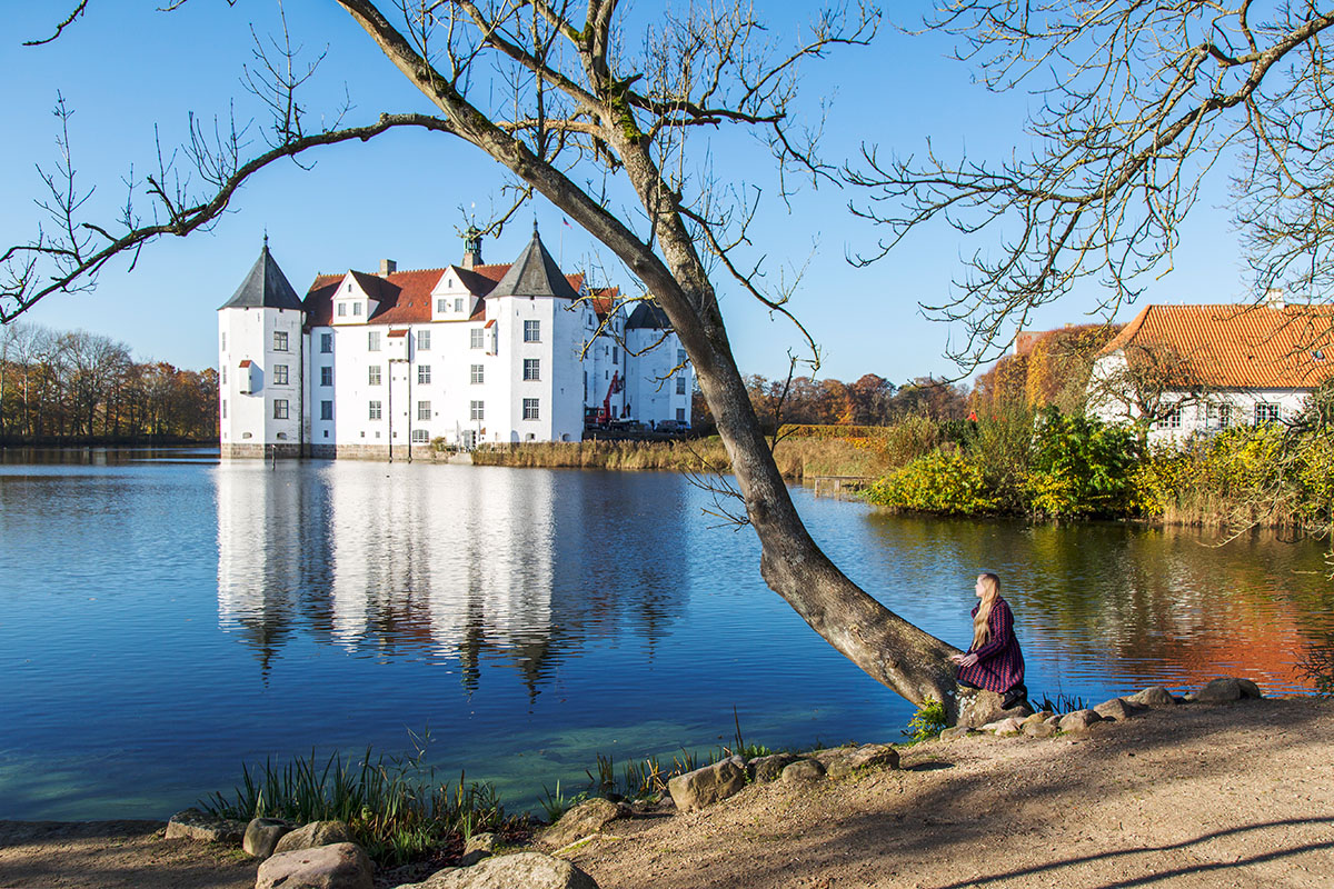 Urlaub in den Glueck in Sicht Lodges in Gluecksburg an der Ostsee