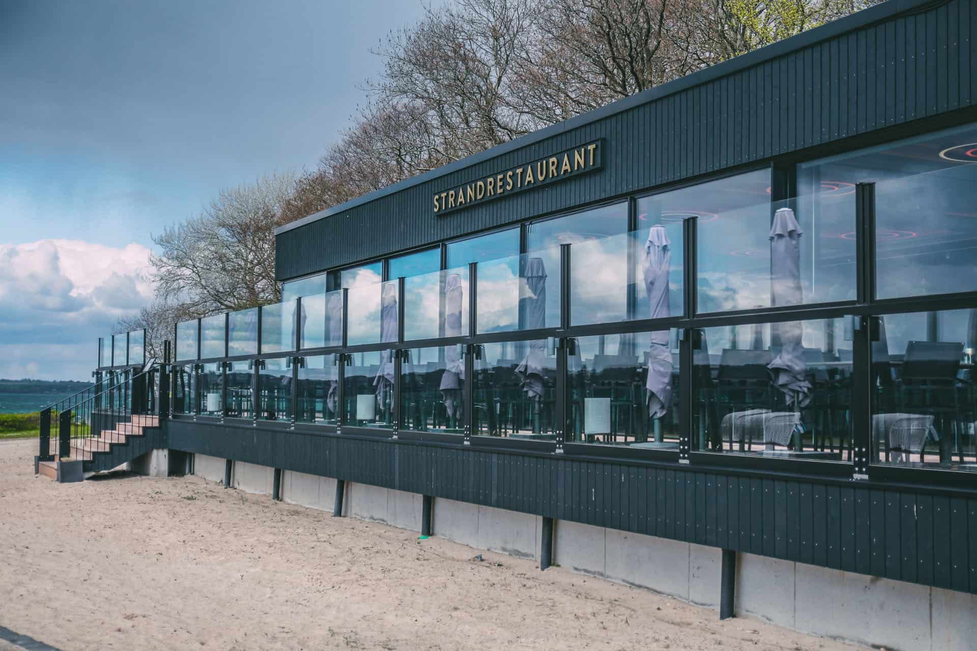 Strandrestaurant Glückselig direkt am Meer