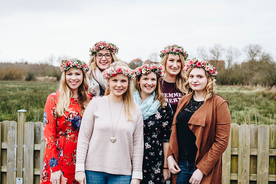 Junggesellinnenabschied in Kiel und Schleswig-Holstein: Die besten Tipps! Flowercrown Workshop