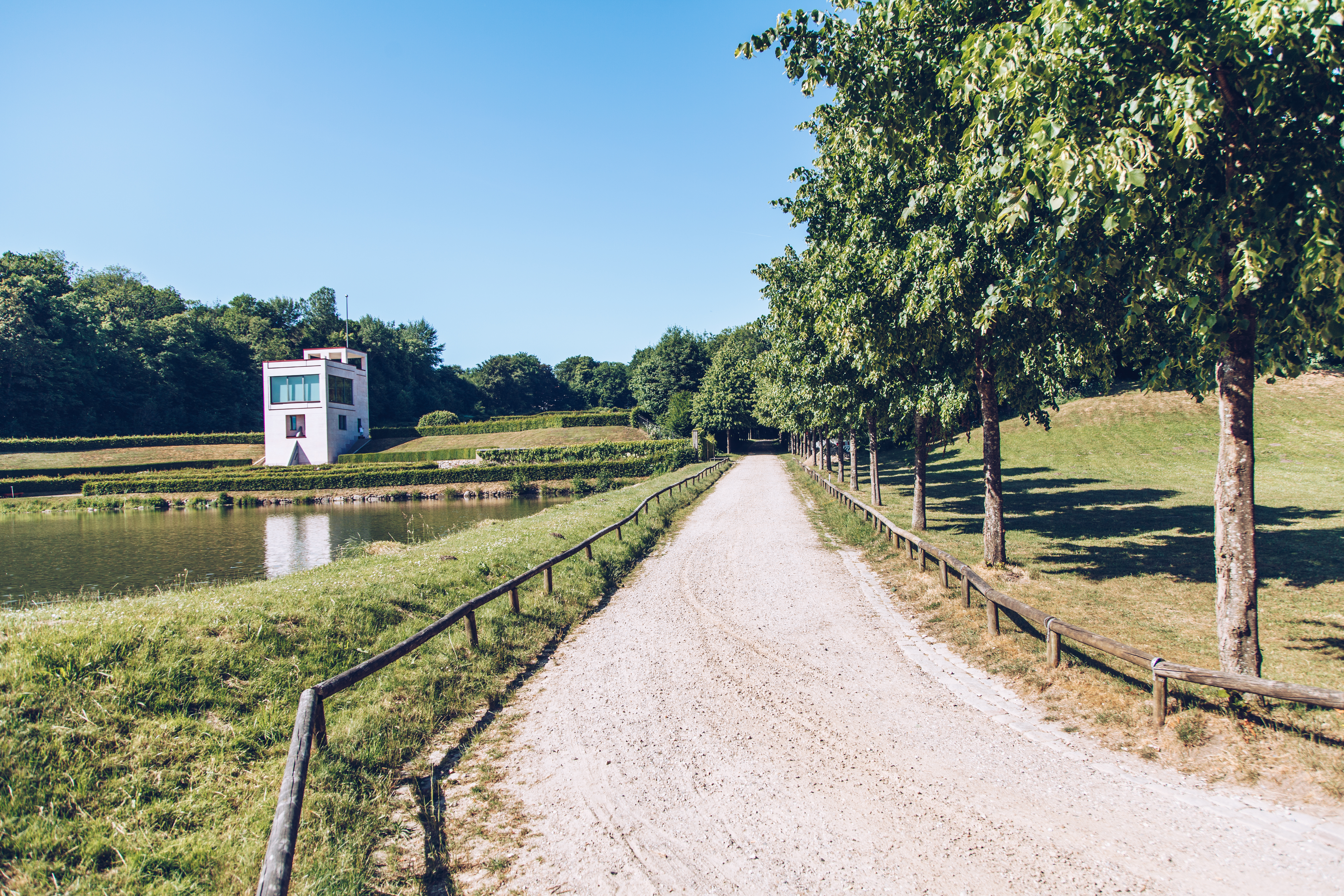 Der Weg zum Globushaus