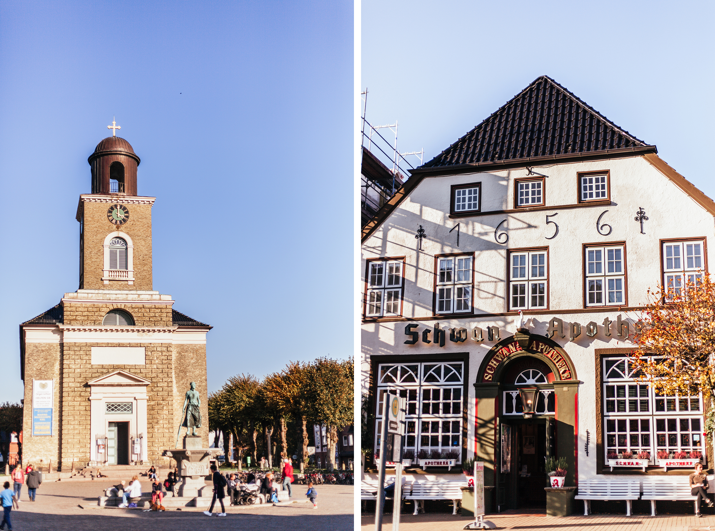 Ein Herbsttag in Husum: Entdecke viele Tipps für deinen Ausflug in die Hafenstadt! Schlosspark
