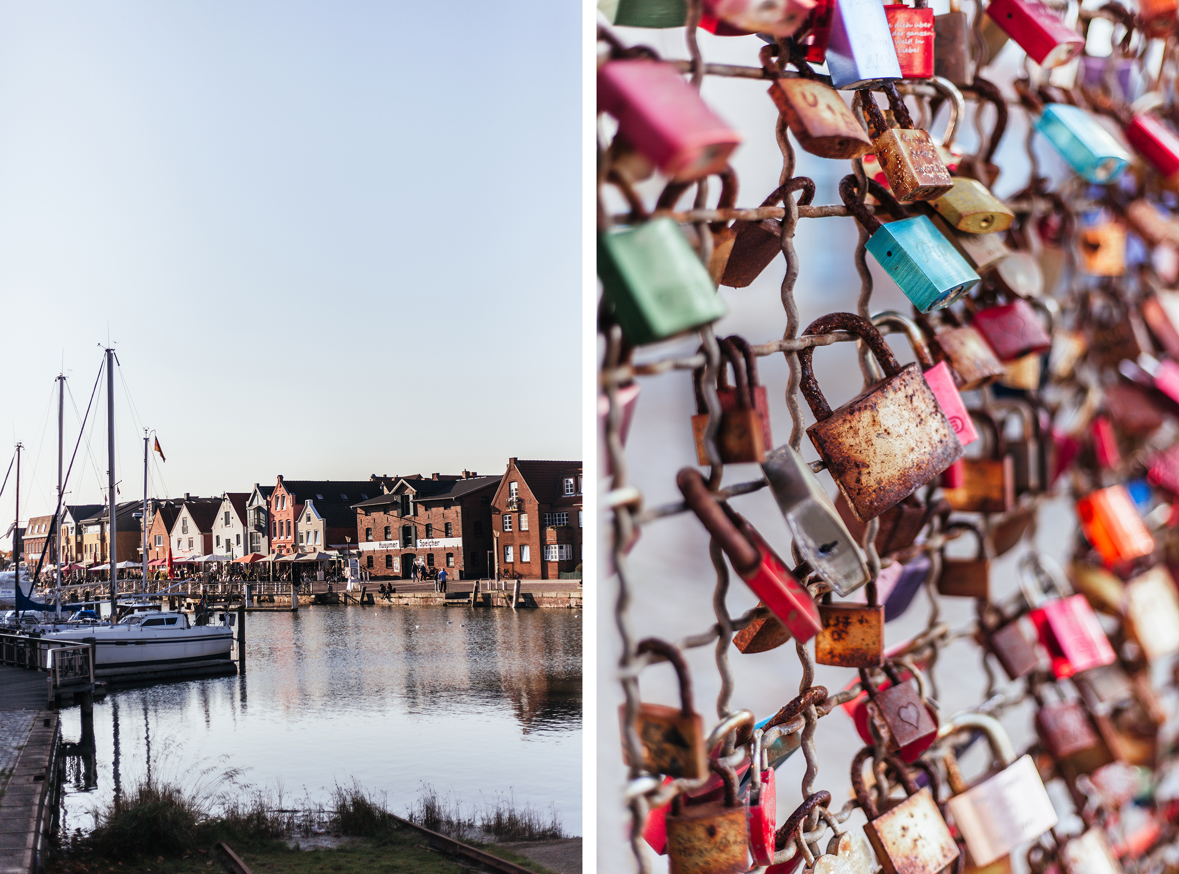 Ein Herbsttag in Husum: Entdecke viele Tipps für deinen Ausflug in die Hafenstadt! Hafenstraße