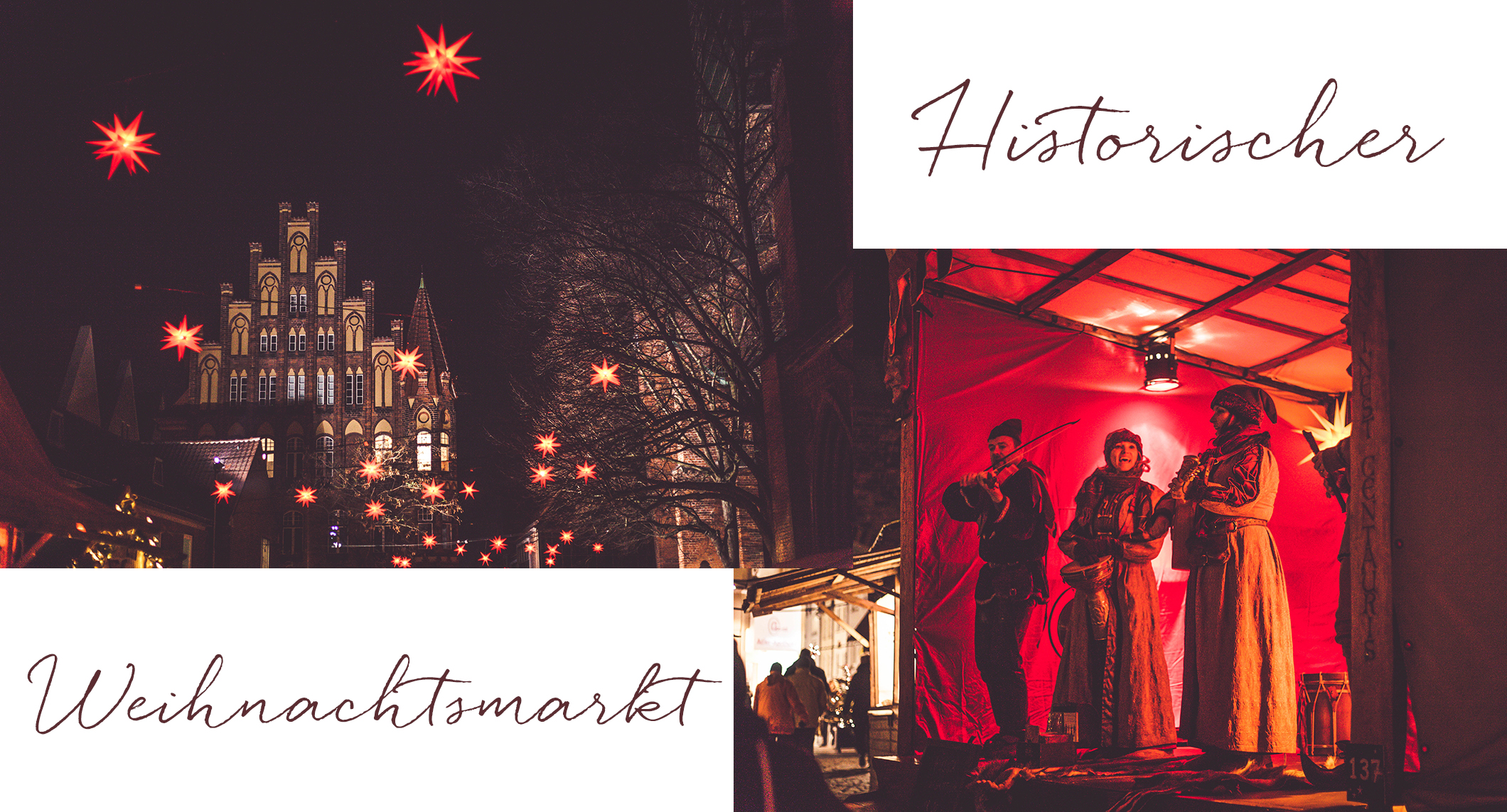 Schlendere jetzt mit mir durch die geschmückten Altstadtstraßen und über den wunderschönen Lübecker Weihnachtsmarkt. Dort wartet ein neuer Geheimtipp!