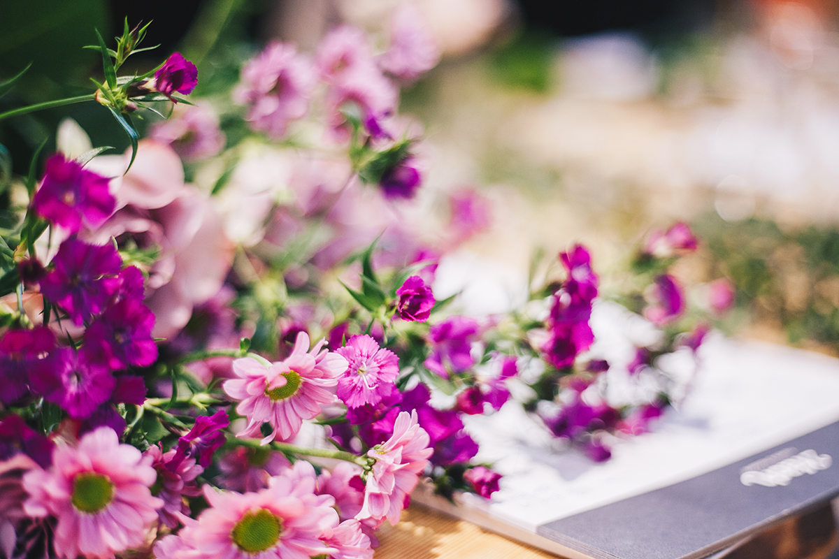 Zu Besuch beim Floristik-Workshop bei 2fach in Kiel: Lerne das Blumenstecken