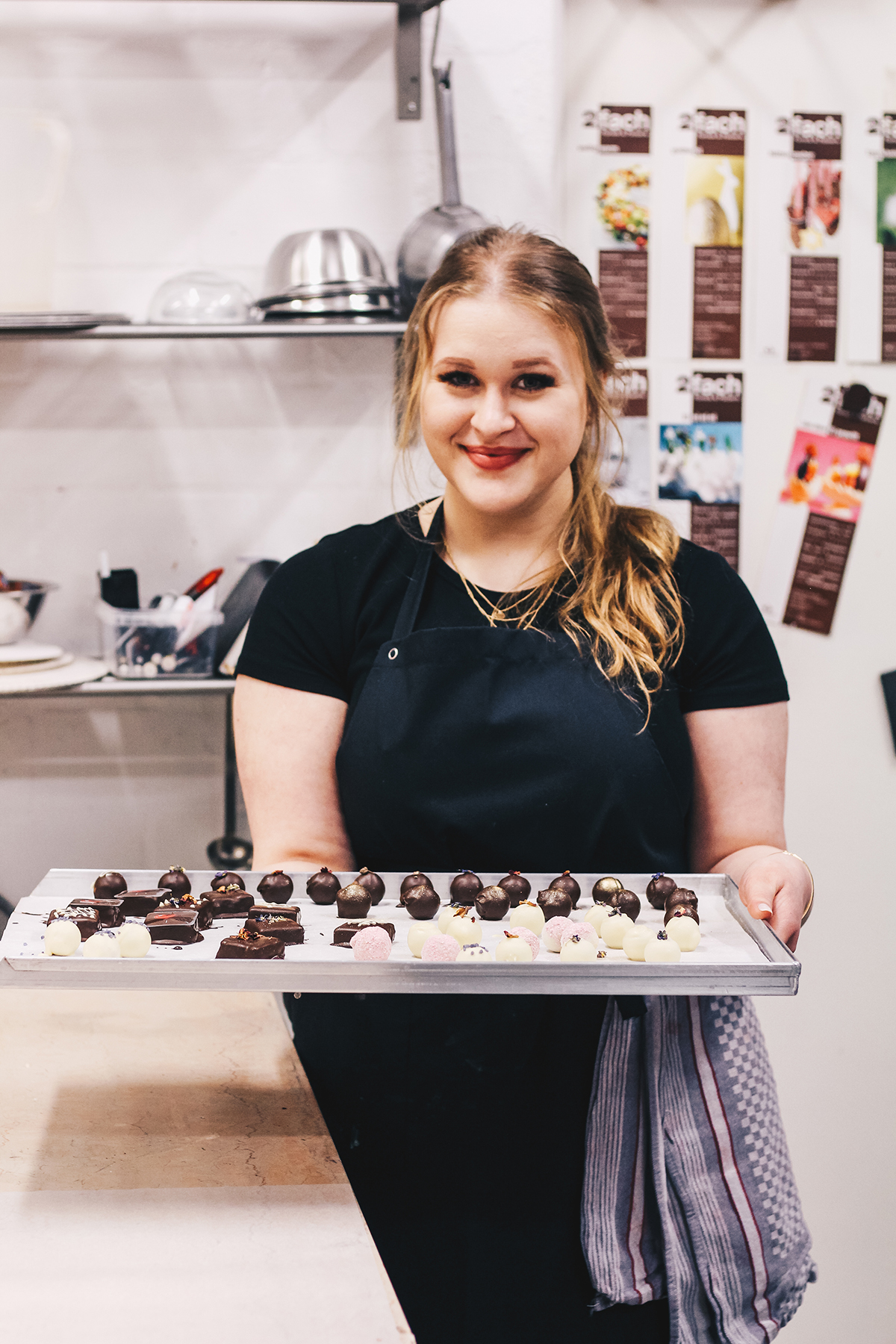 Ich habe an einem Pralinenworkshop bei 2fach – Patisserie & Floristik teilgenommen