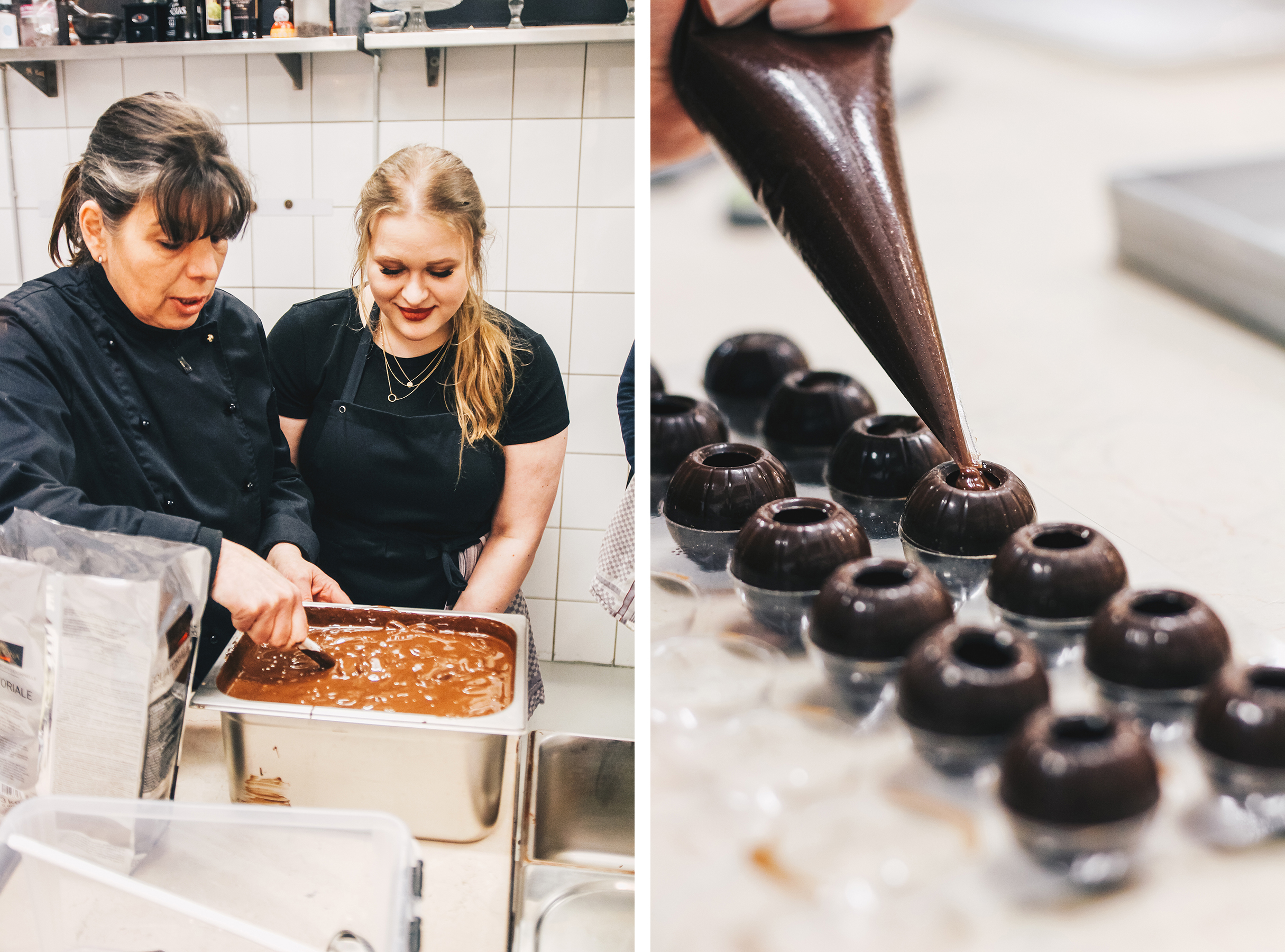 Ich habe an einem Pralinenworkshop bei 2fach – Patisserie & Floristik teilgenommen