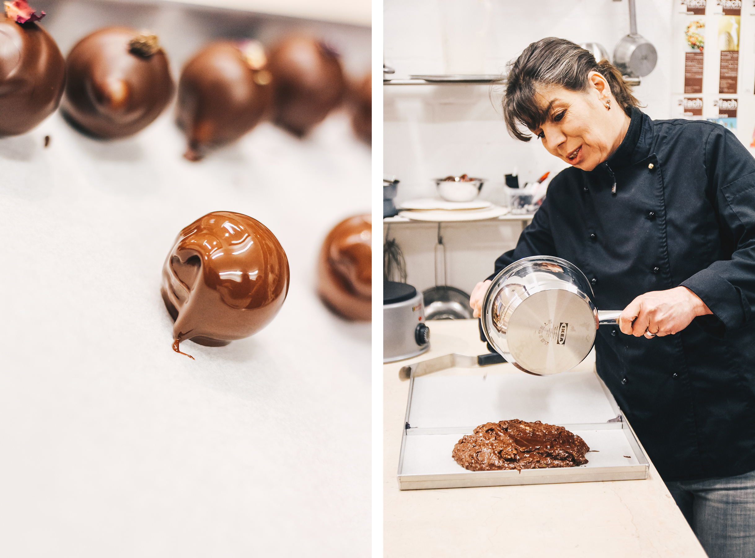 Ich habe an einem Pralinenworkshop bei 2fach – Patisserie & Floristik teilgenommen