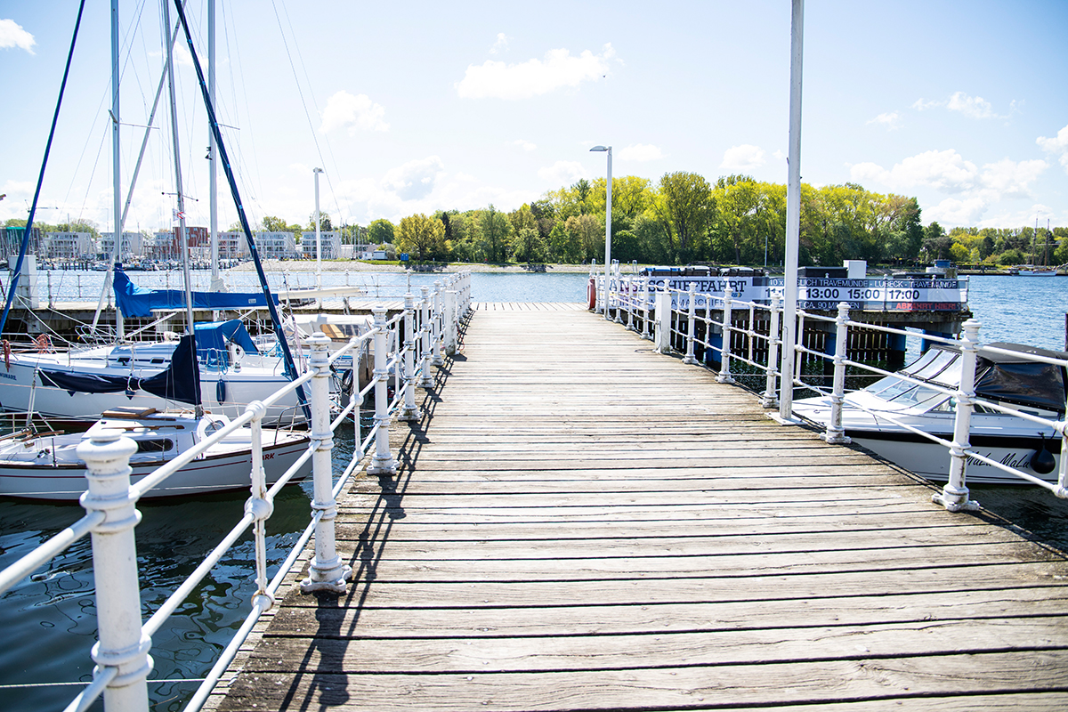 Ausflug nach Travemünde in Schleswig-Holstein an der Ostsee 