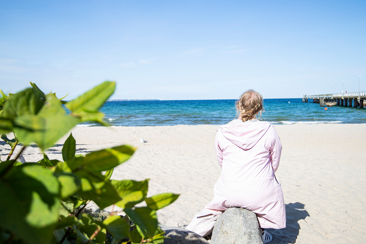 Ausflug nach Travemünde in Schleswig-Holstein an der Ostsee 