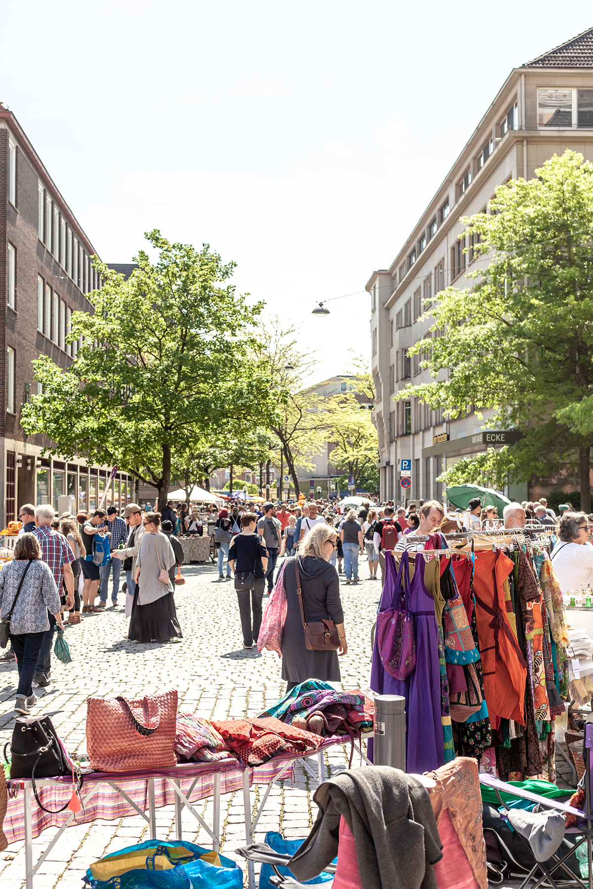 Kieler Innenstadt Flohmarkt