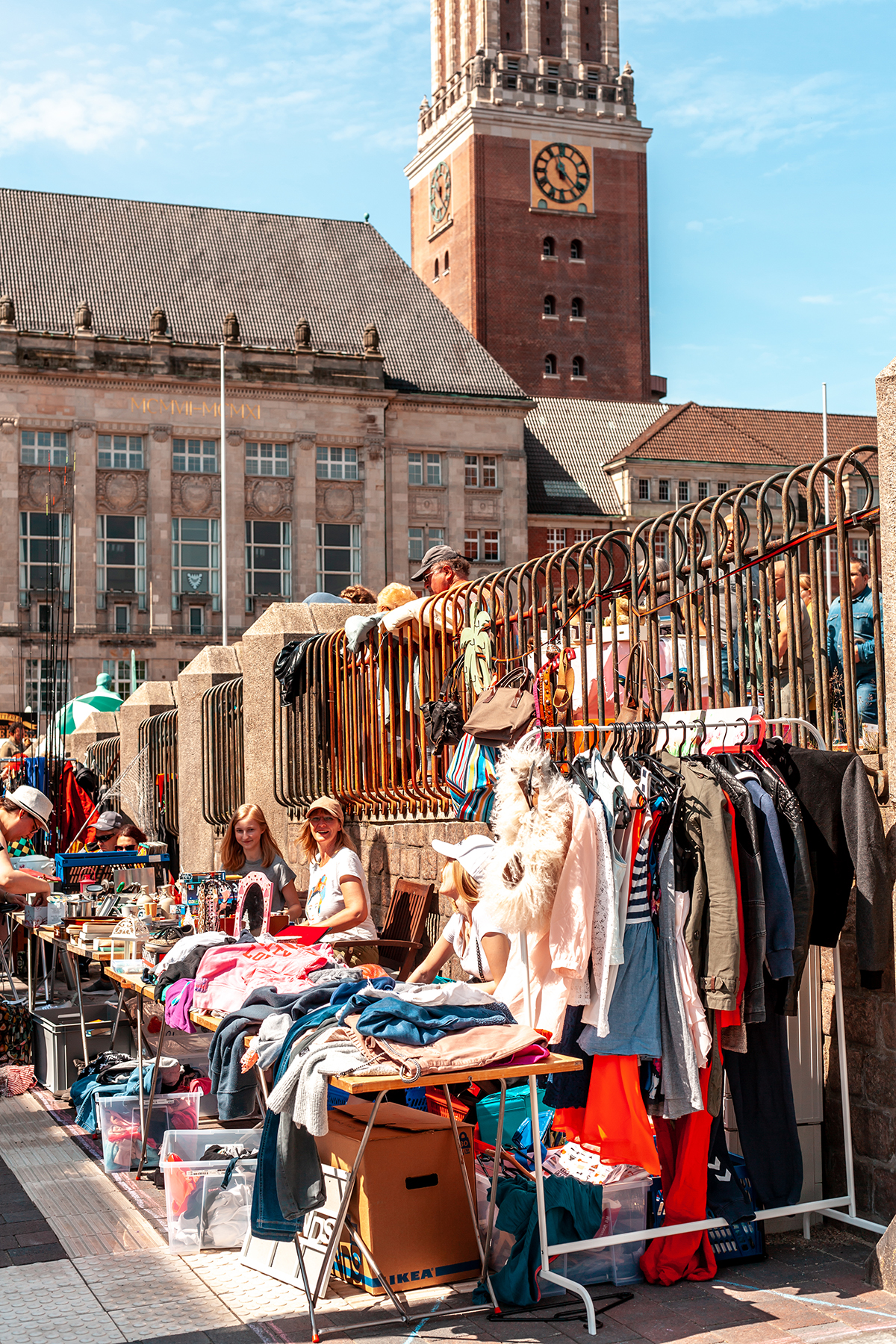 Kieler Innenstadt Flohmarkt