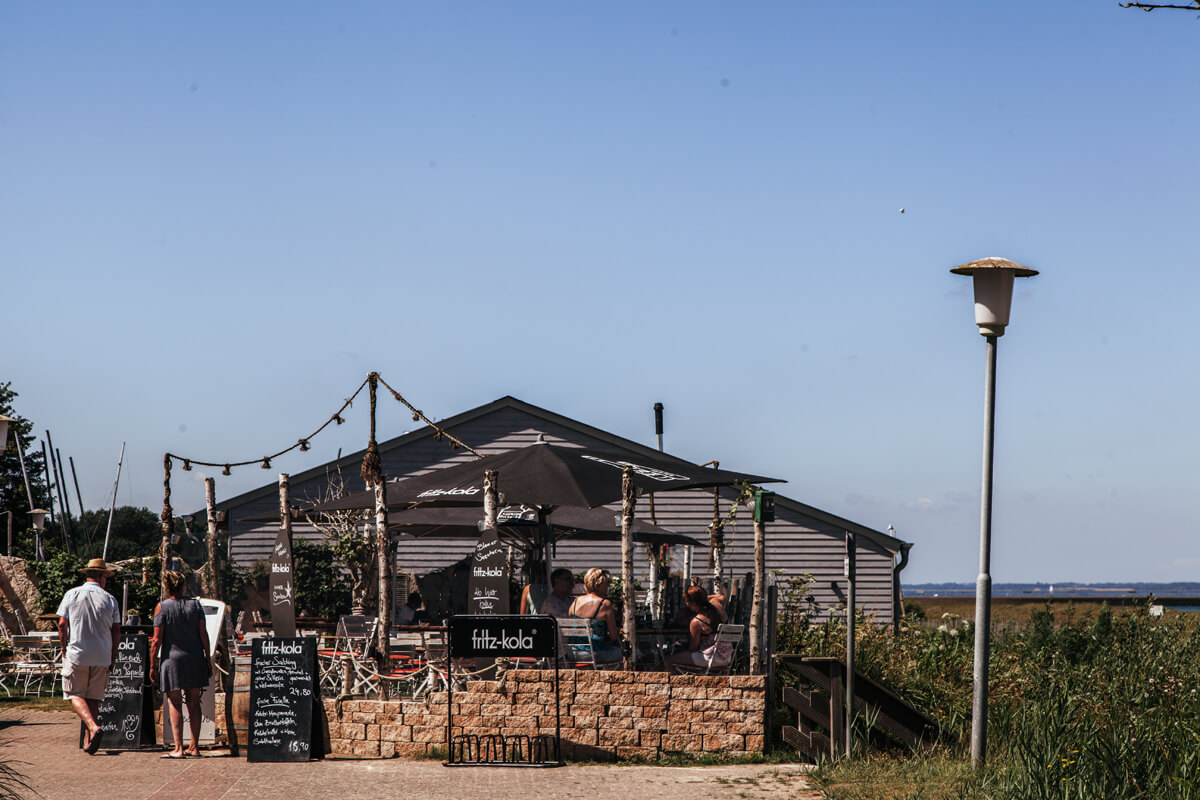 Ein Strandausflug von Schwedeneck bis Bülk: Blauer Seestern Restaurant