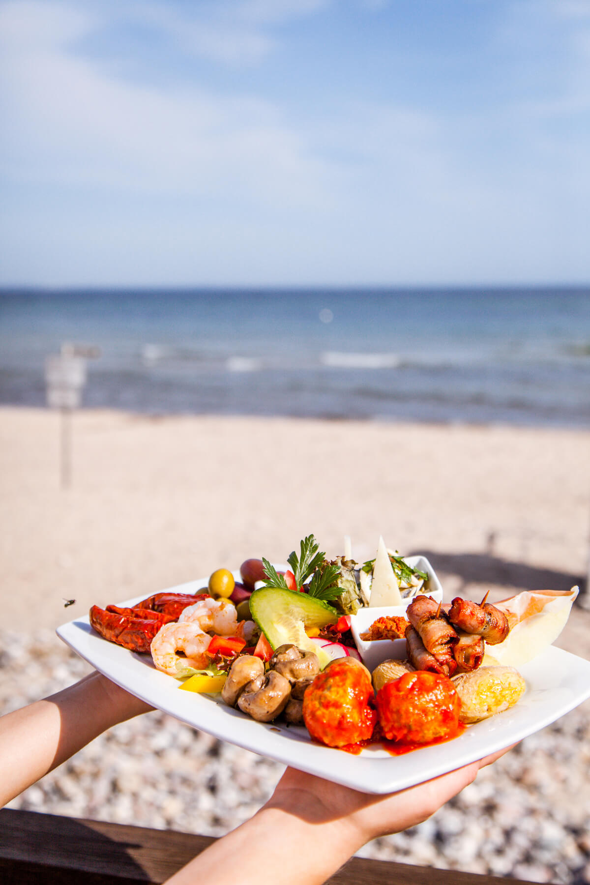 Strandhaus Schwedeneck Restaurant Strand Ostsee