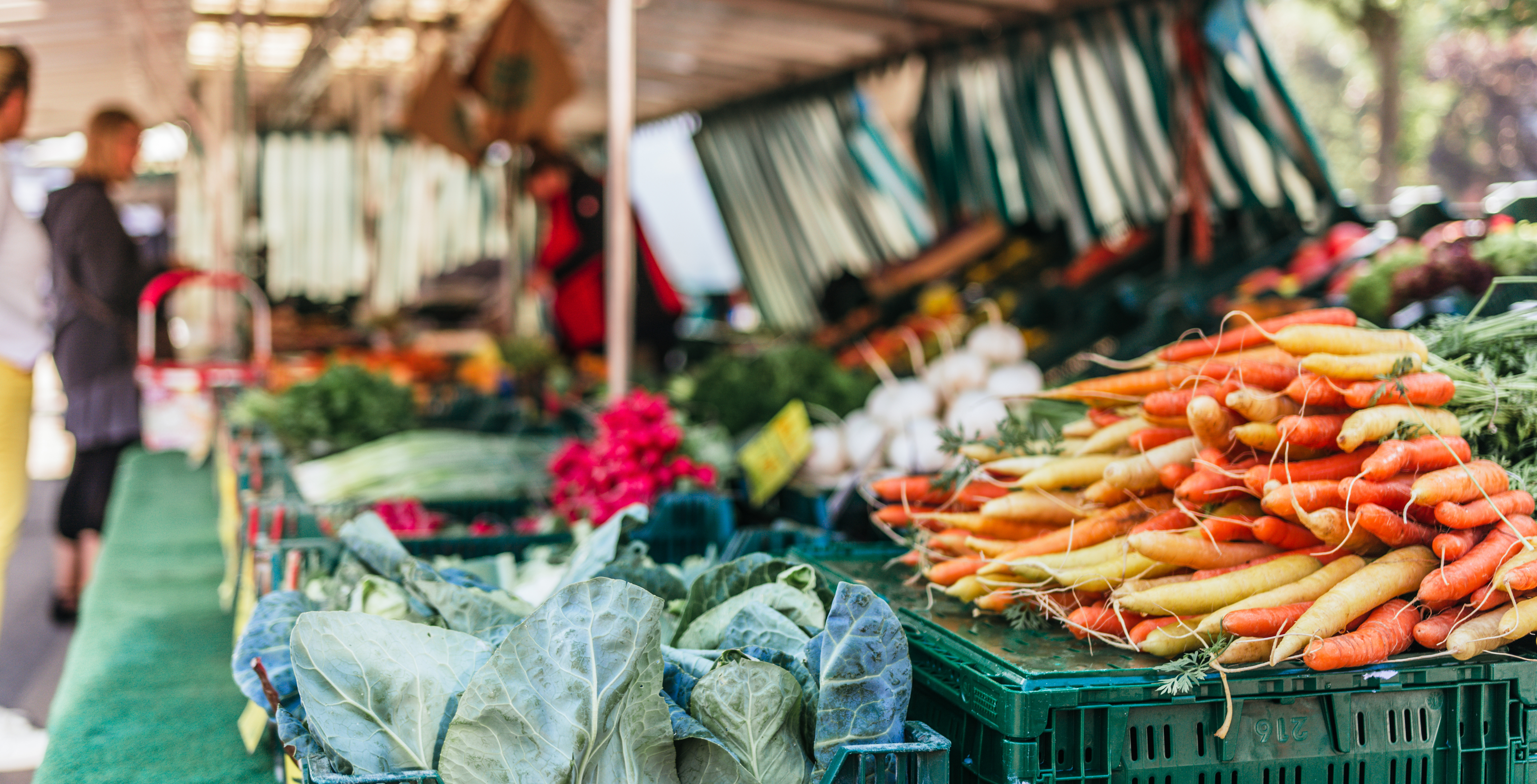 Regional und nachhaltig: Der Wochenmarkt auf dem Blücherplatz in Kiel