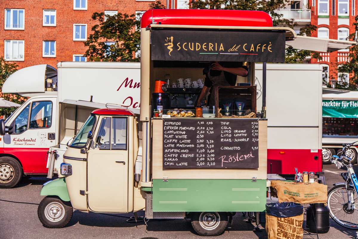 Regional und nachhaltig: Der Wochenmarkt auf dem Blücherplatz in Kiel