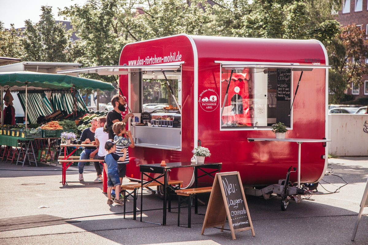 Regional und nachhaltig: Der Wochenmarkt auf dem Blücherplatz in Kiel