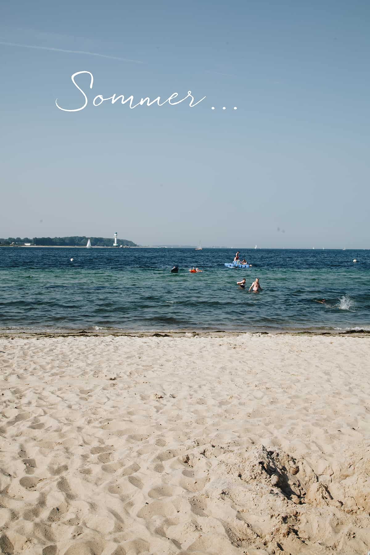 Der Strand in Heikendorf