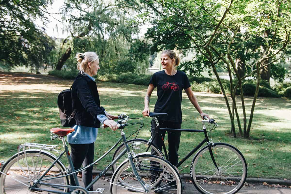 Willkomen in Annis Fahrradladen im Jungfernstieg!