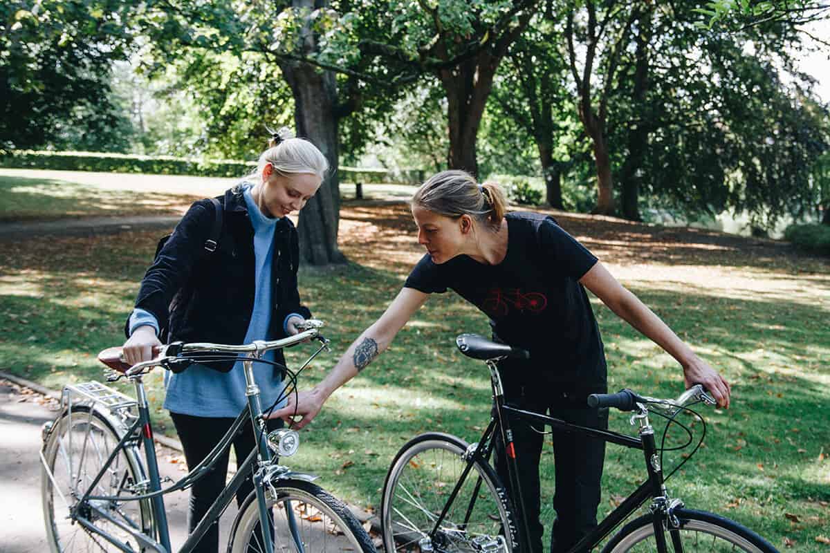 Willkomen in Annis Fahrradladen im Jungfernstieg!