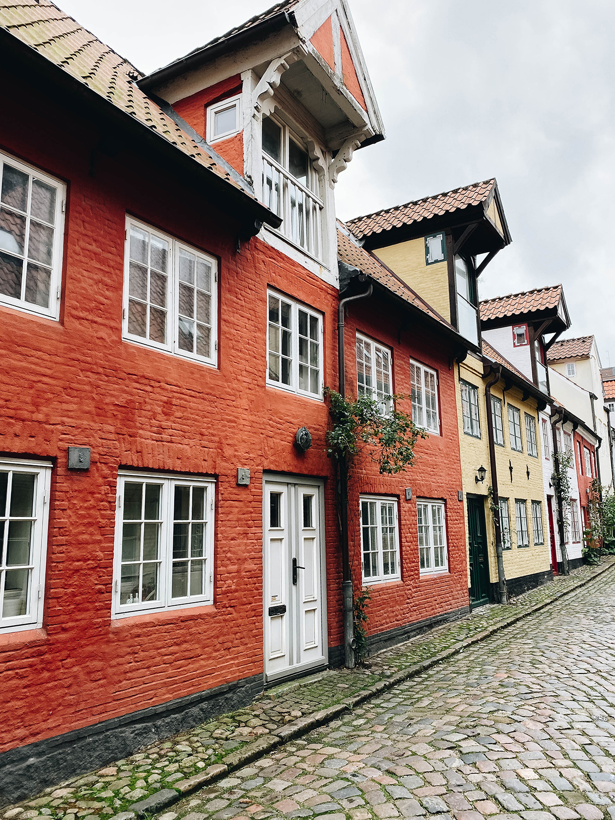 Flensburg Haus rote Fassade