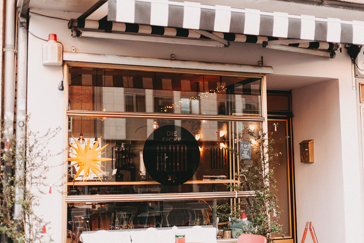 Cafés in Lübeck: Die Dicke Bertha Café