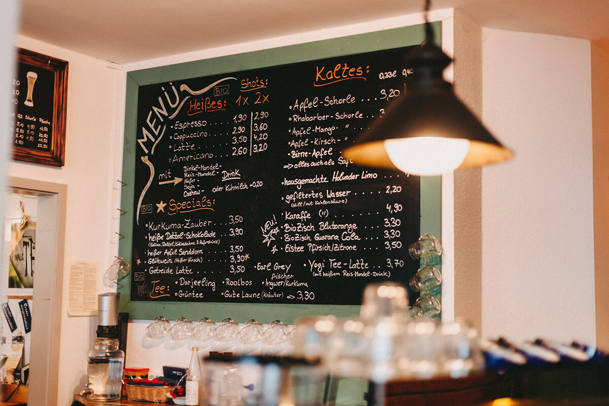 Cafés in Lübeck: Café Marae