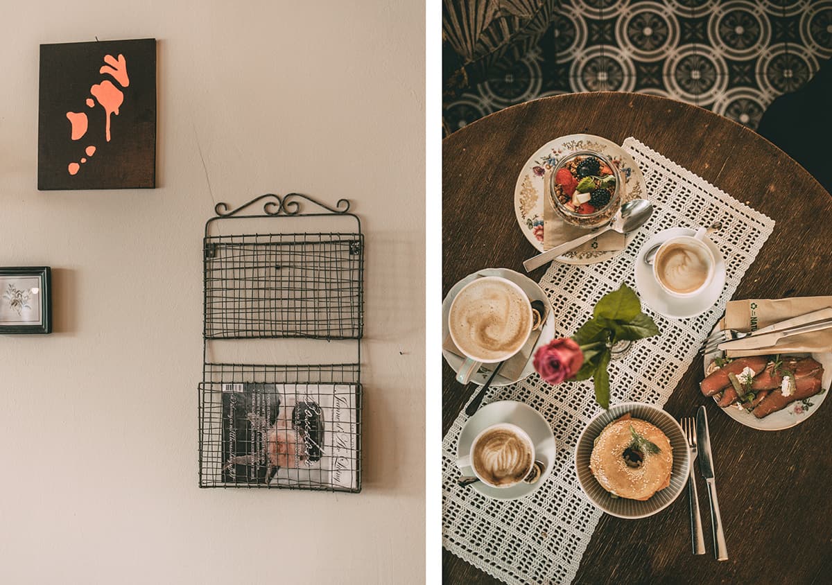 Frühstück im Café Brooks in Neustadt