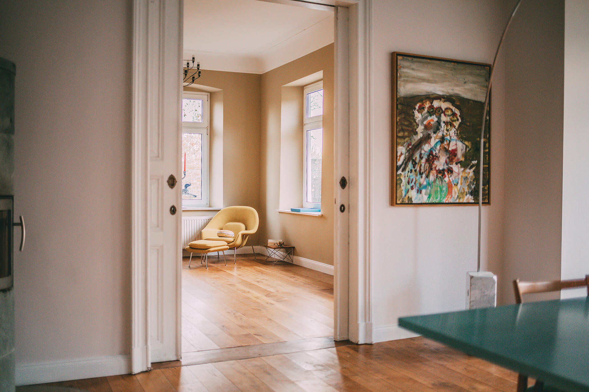 Blick ins Gelbe Zimmer
