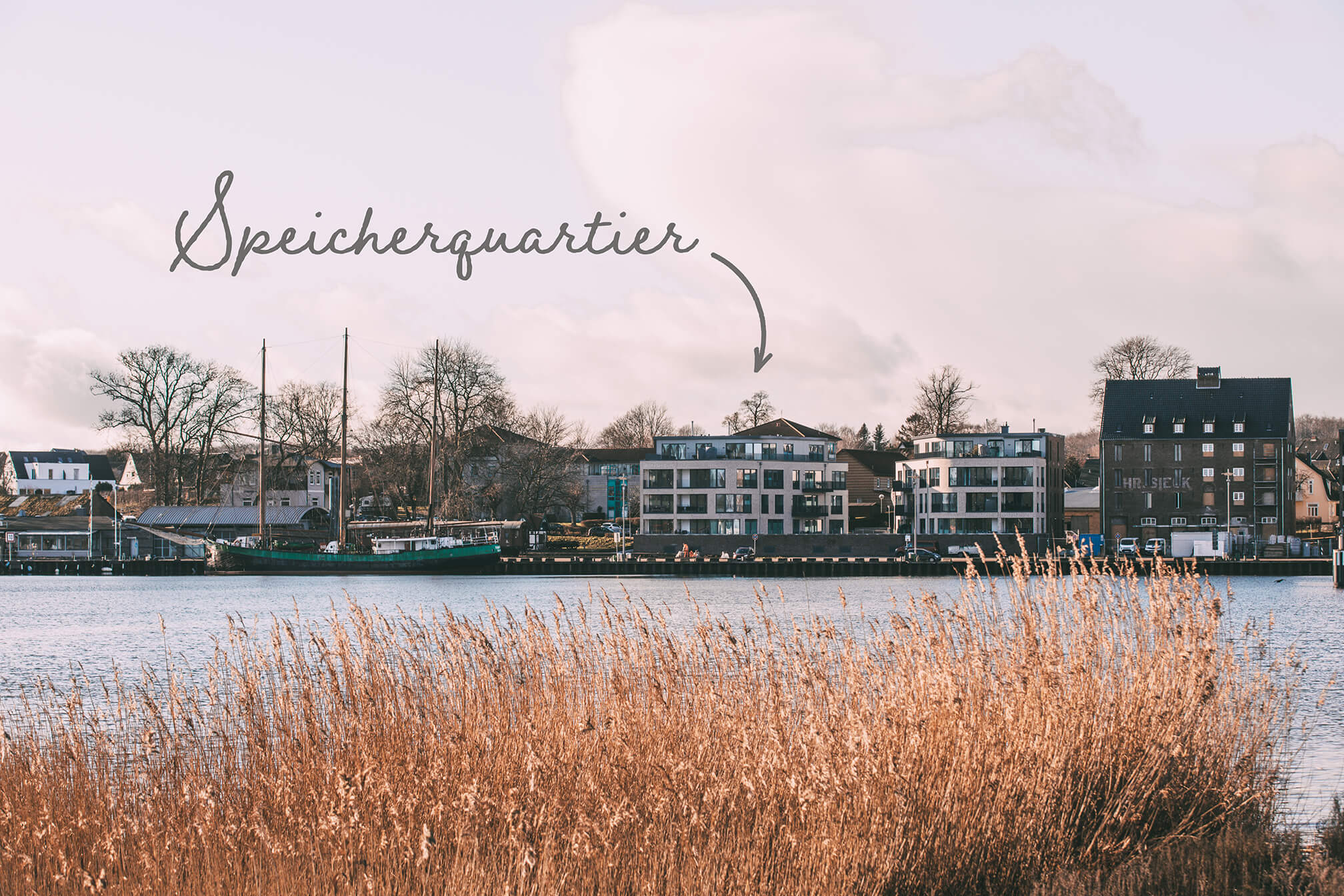 Speicherquartier Kappeln: Außenaufnahme