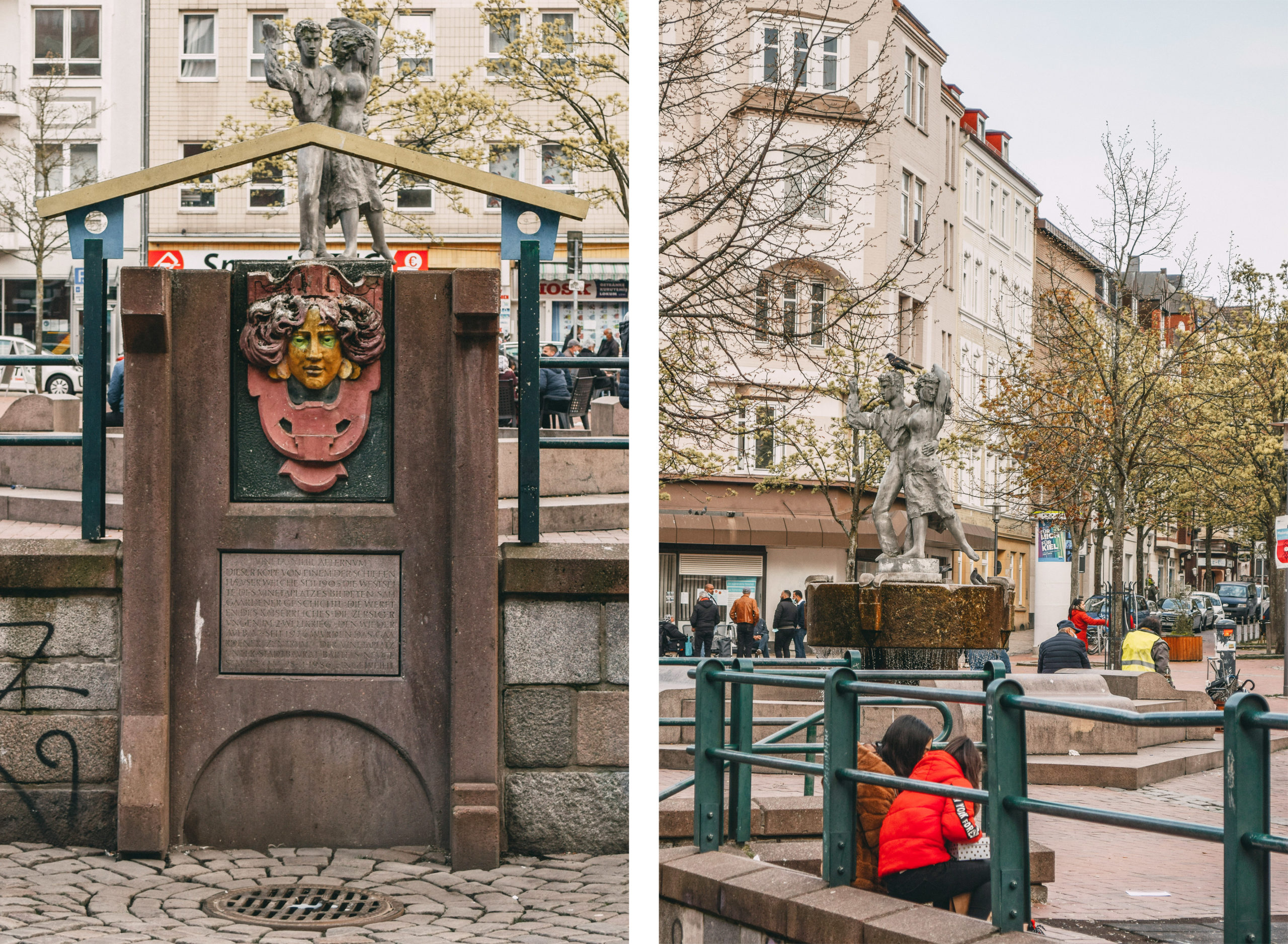 Brunnen und Medusahaupt