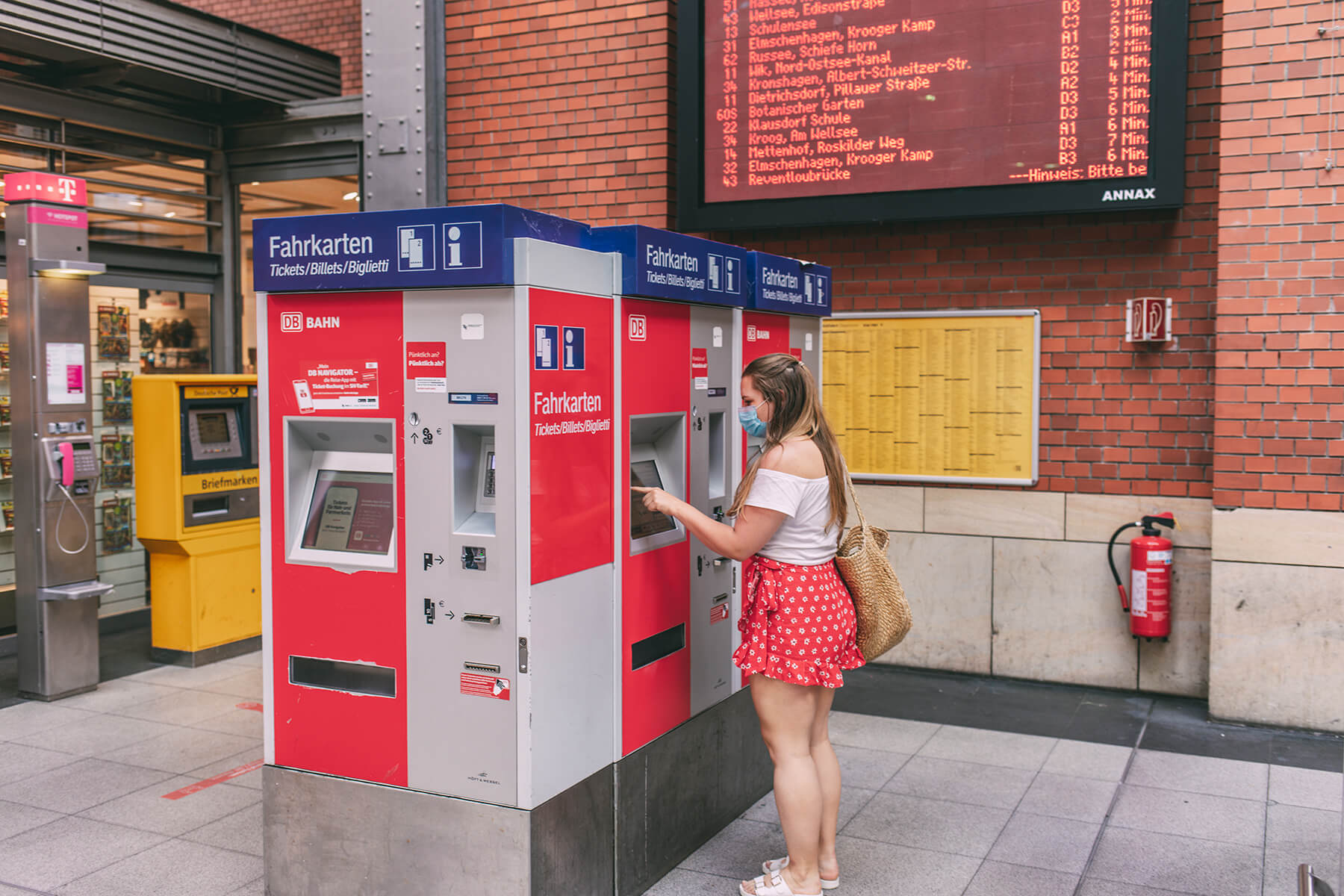 Gleis & Meer: Fahrkartenautomat