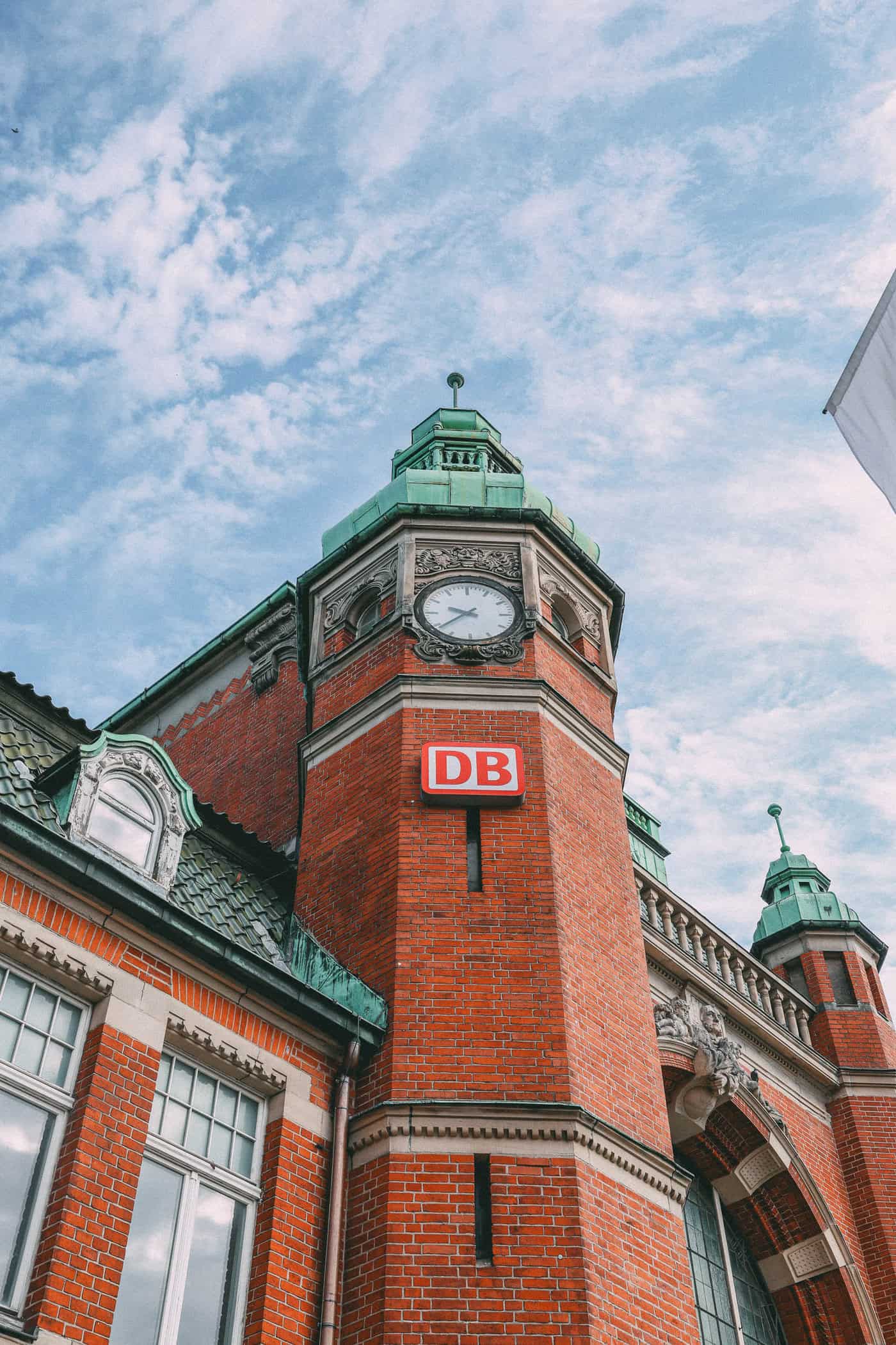 Der Bahnhof in Lübeck