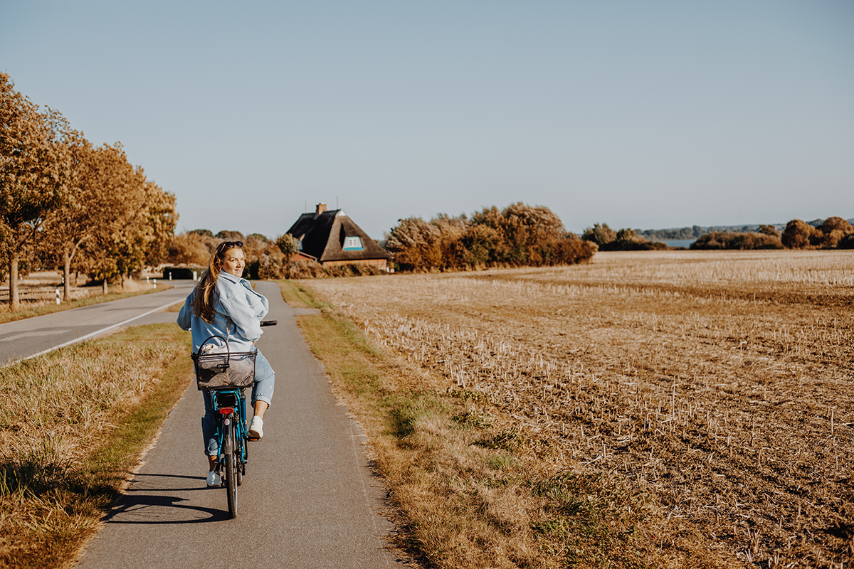 Auf dem Ostseeküsten-Radweg von Laboe nach Hohwacht: 