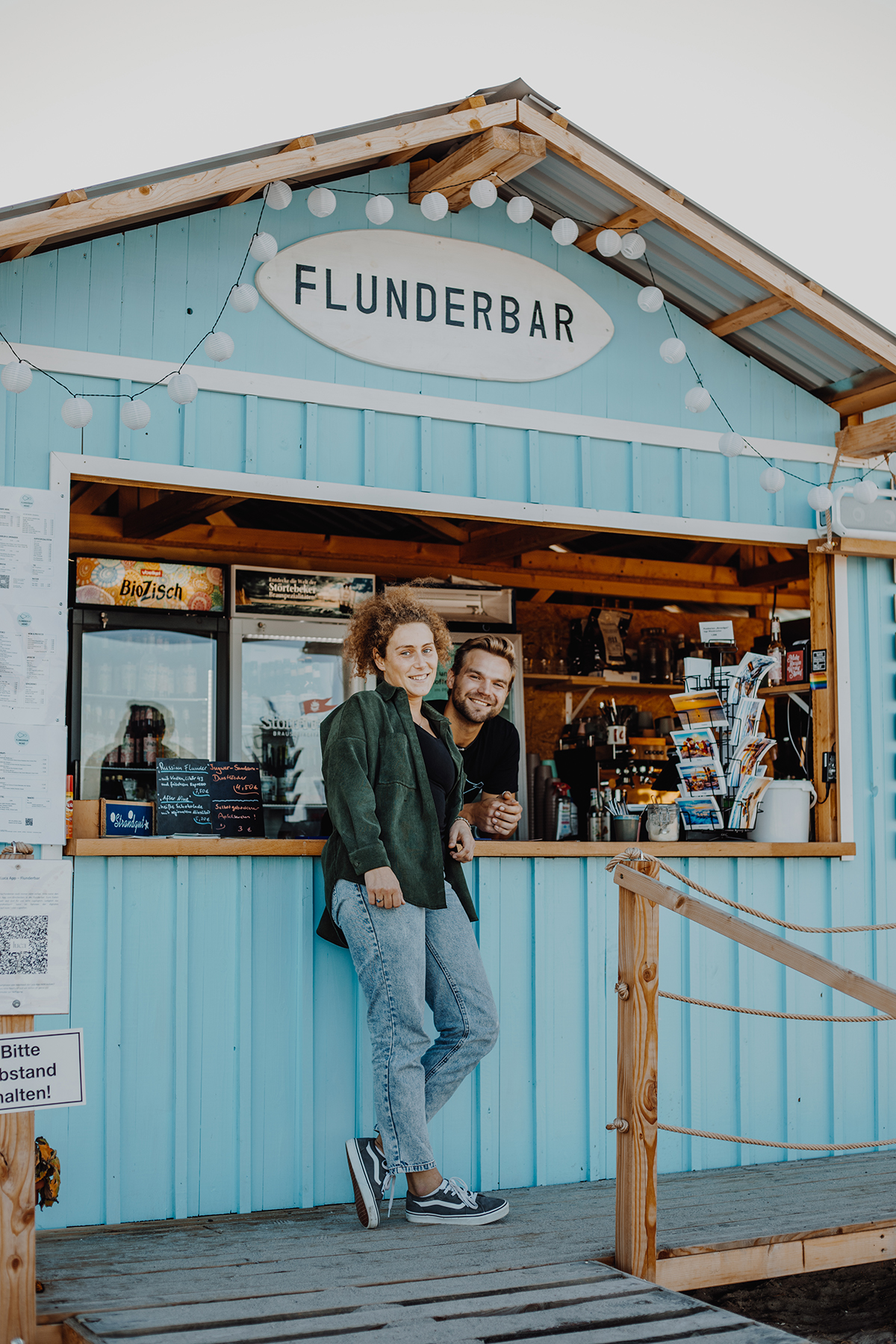 Auf dem Ostseeküsten-Radweg von Laboe nach Hohwacht: Flunderbar