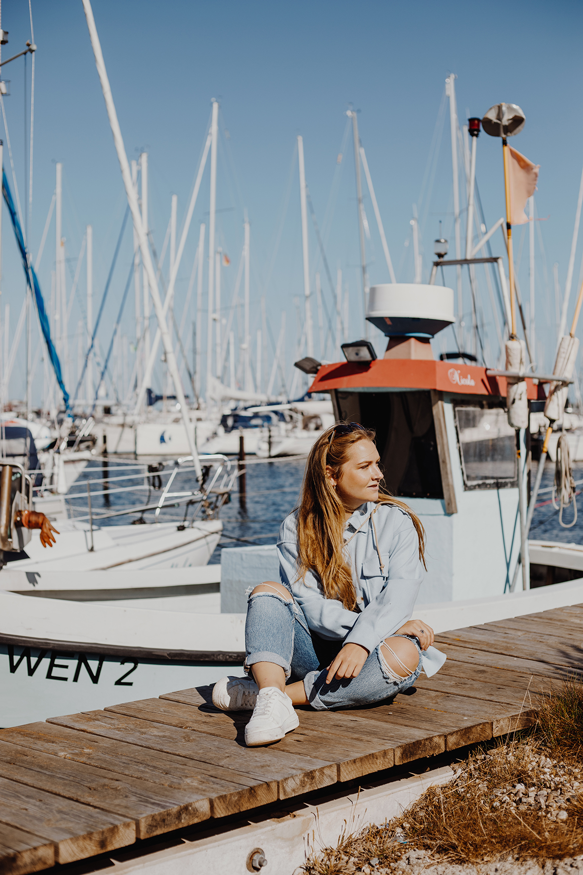 Auf dem Ostseeküsten-Radweg von Laboe nach Hohwacht: Marina Wendtorf