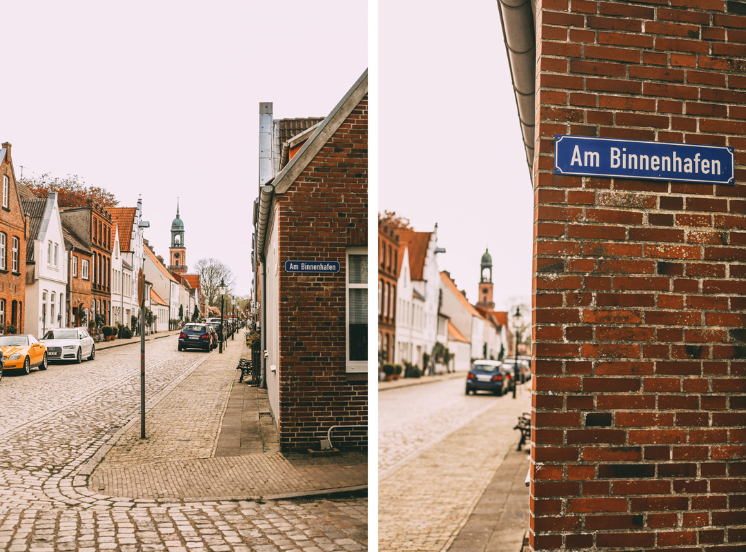 Am Binnenhafen in Friedrichstadt: Start 