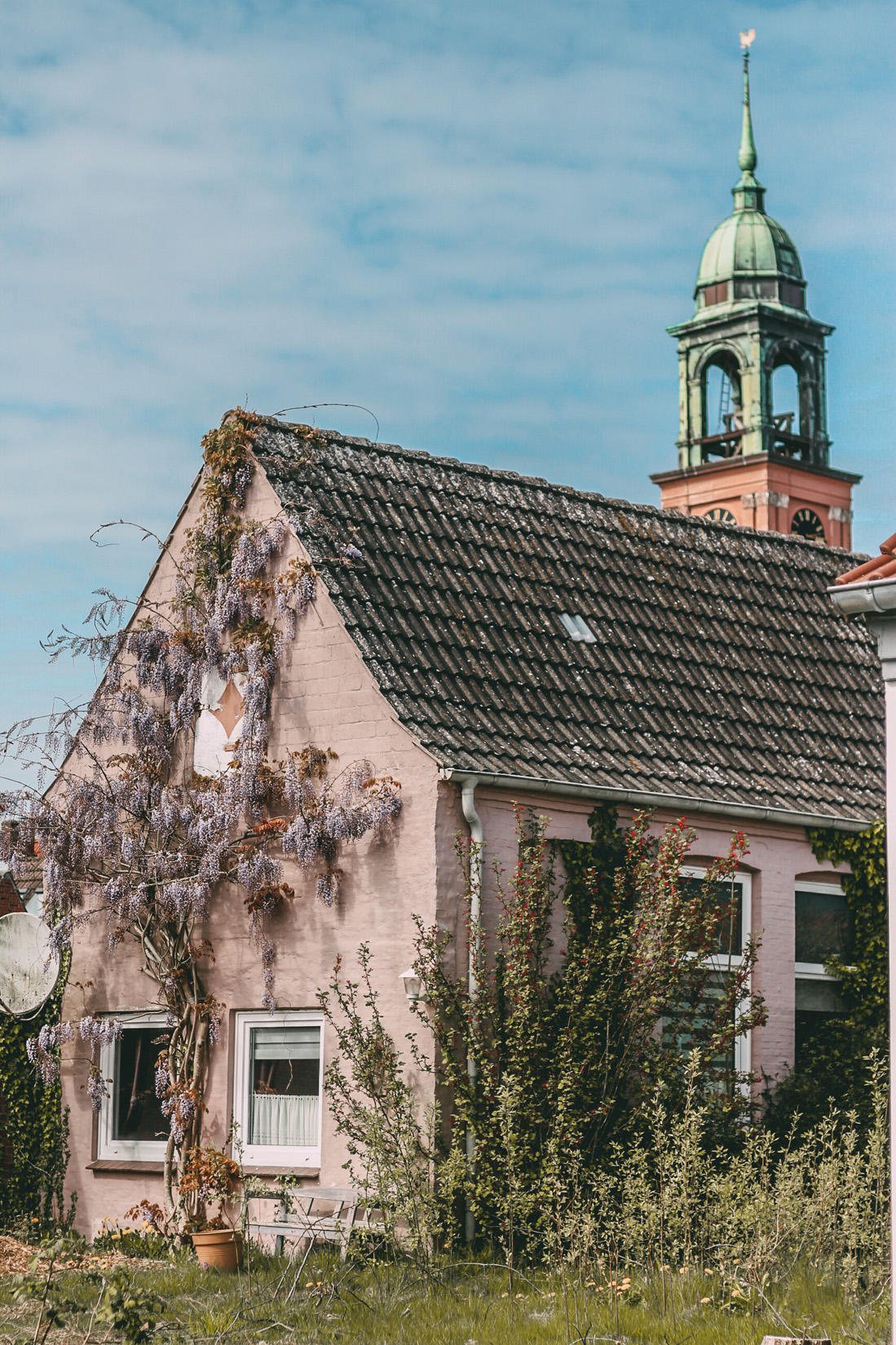 Buntes Haus in Friedrichstadt in Schleswig Holstein