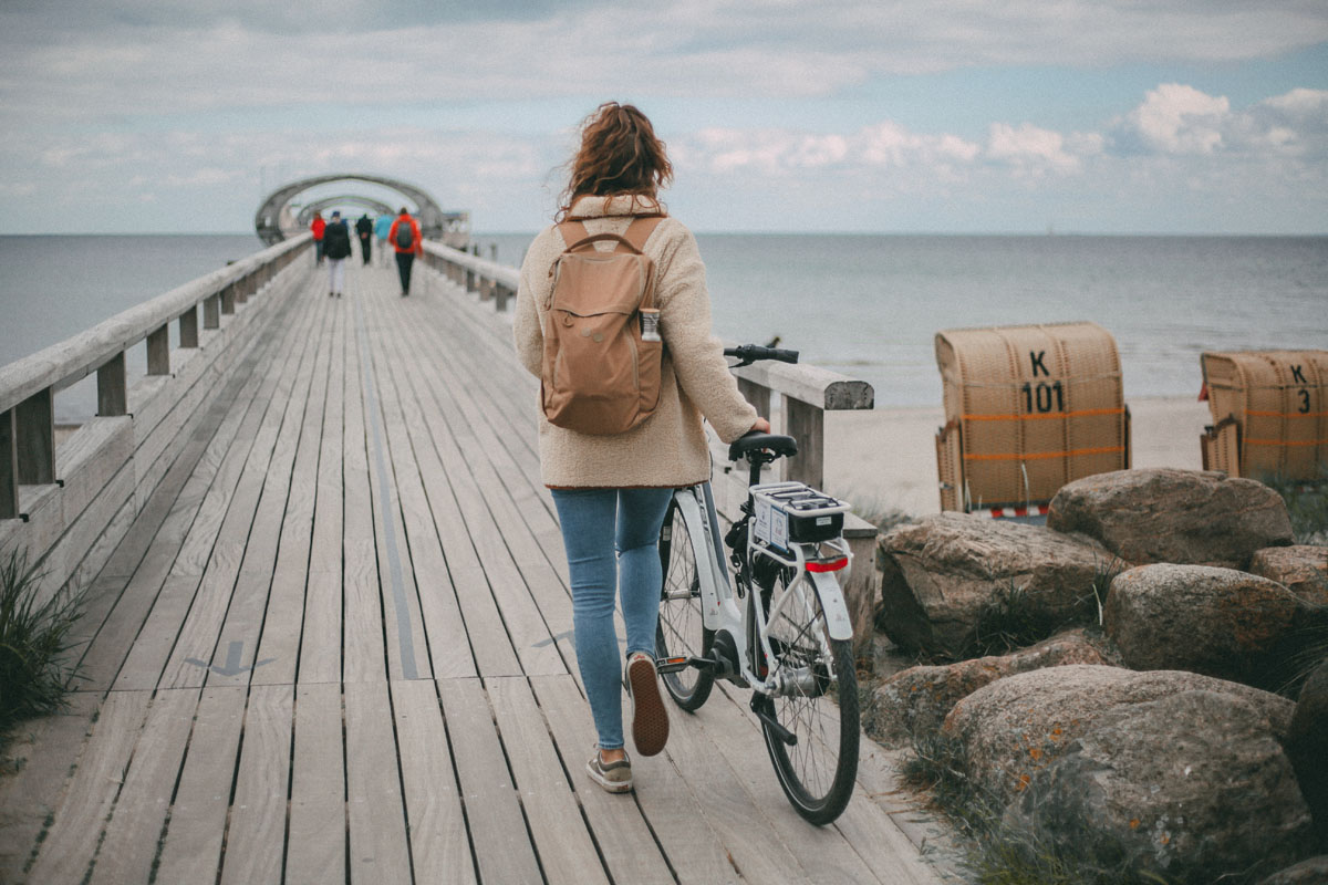 Ein letzter Blick auf die Ostsee in Kellenhusen: Wie schön unser Besuch auf der FIschbrötchenstraße war!