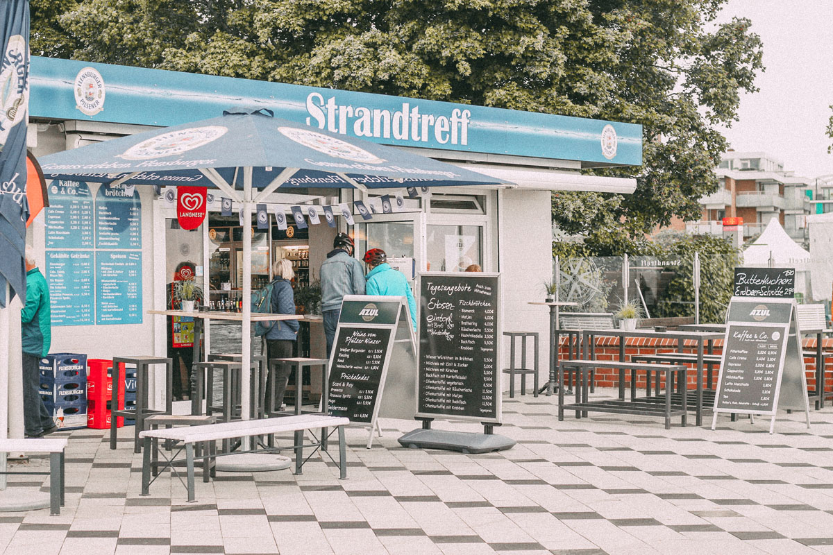 Der Strandtreff, ebenfalls Teil der Fischbrötchenstraße