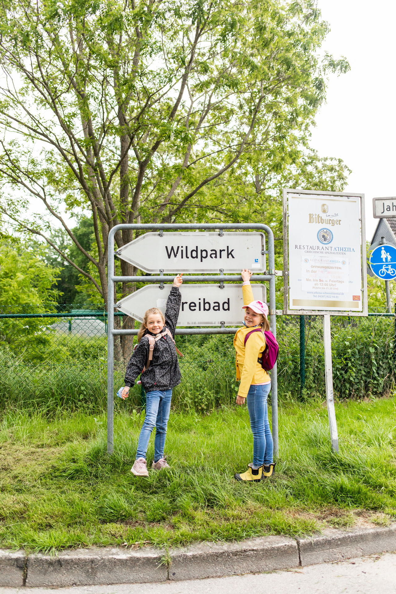 Wildpark Schwentinental: Schild