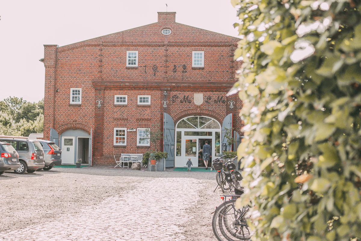 Das Hofcafé Albertsdorf von außen