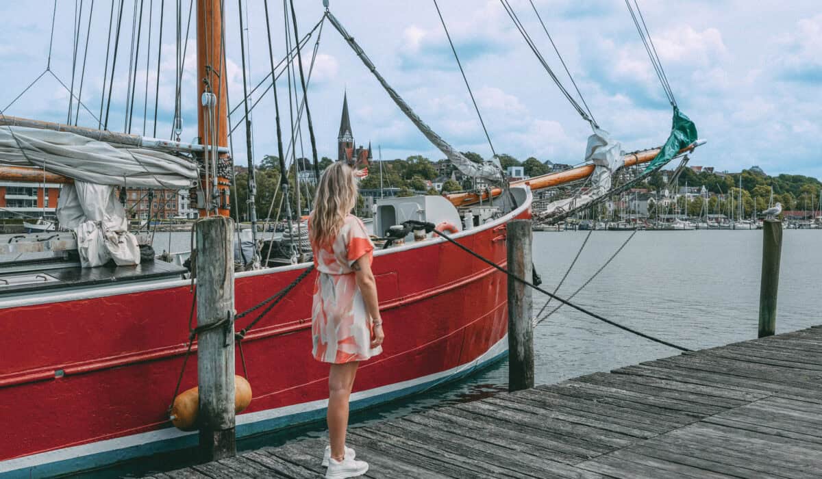 Flensburg im SOmmer