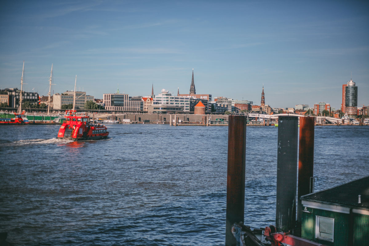 Blick auf die Elbe