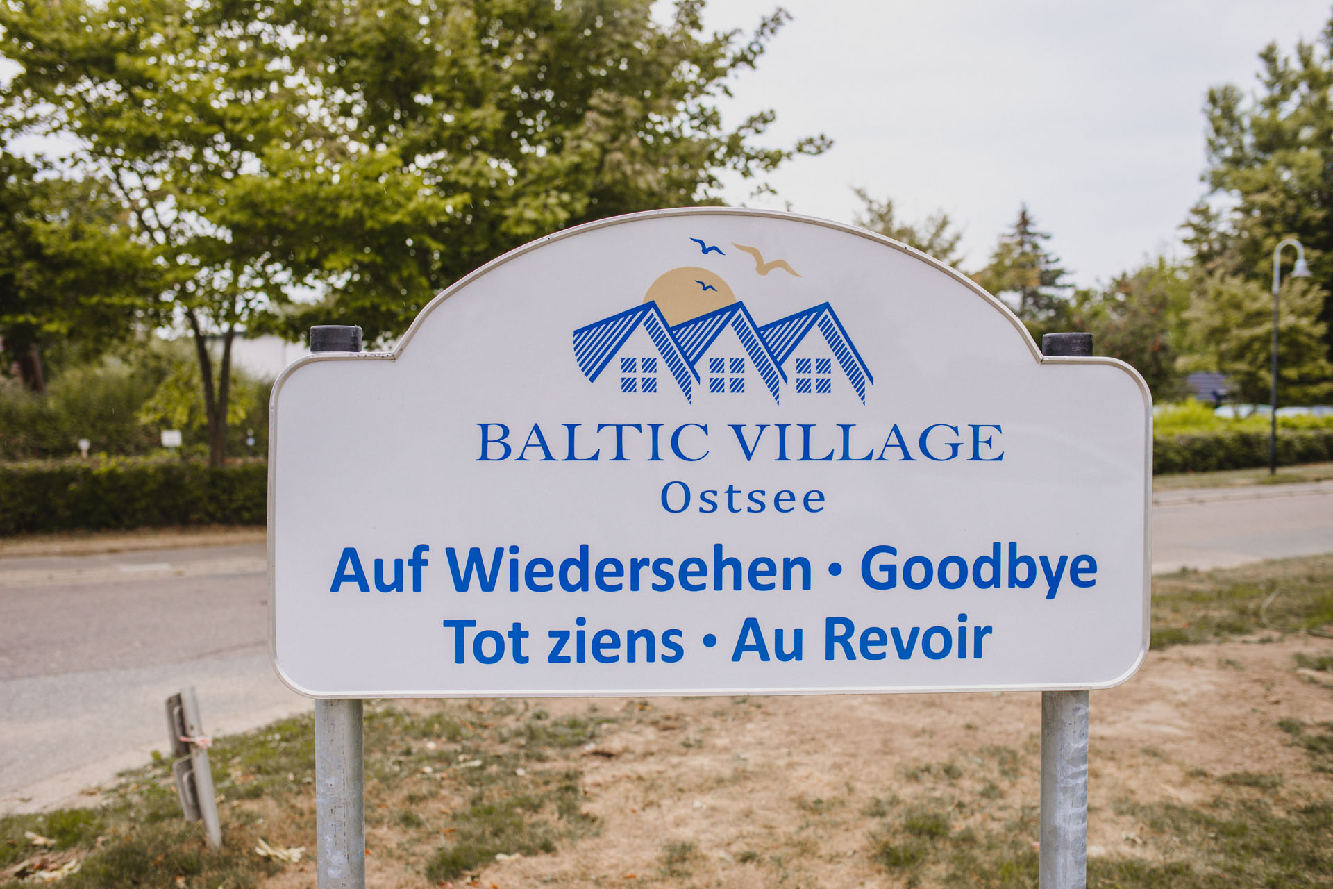 Damp Tipps: Schild Baltic Village
