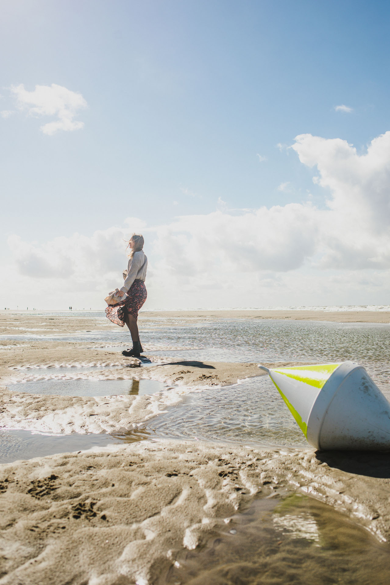 Finja im Watt von St. Peter-Ording