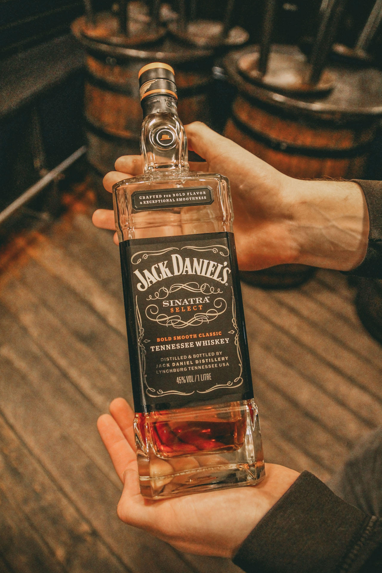 Eine Flasche Jack Daniels