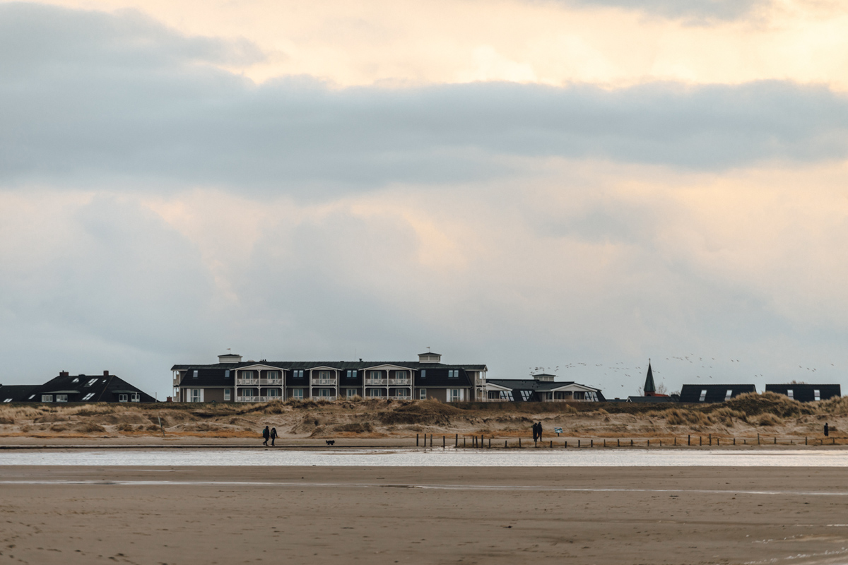 Hotel Zweite Heimat in SPO: Blick vom Strand